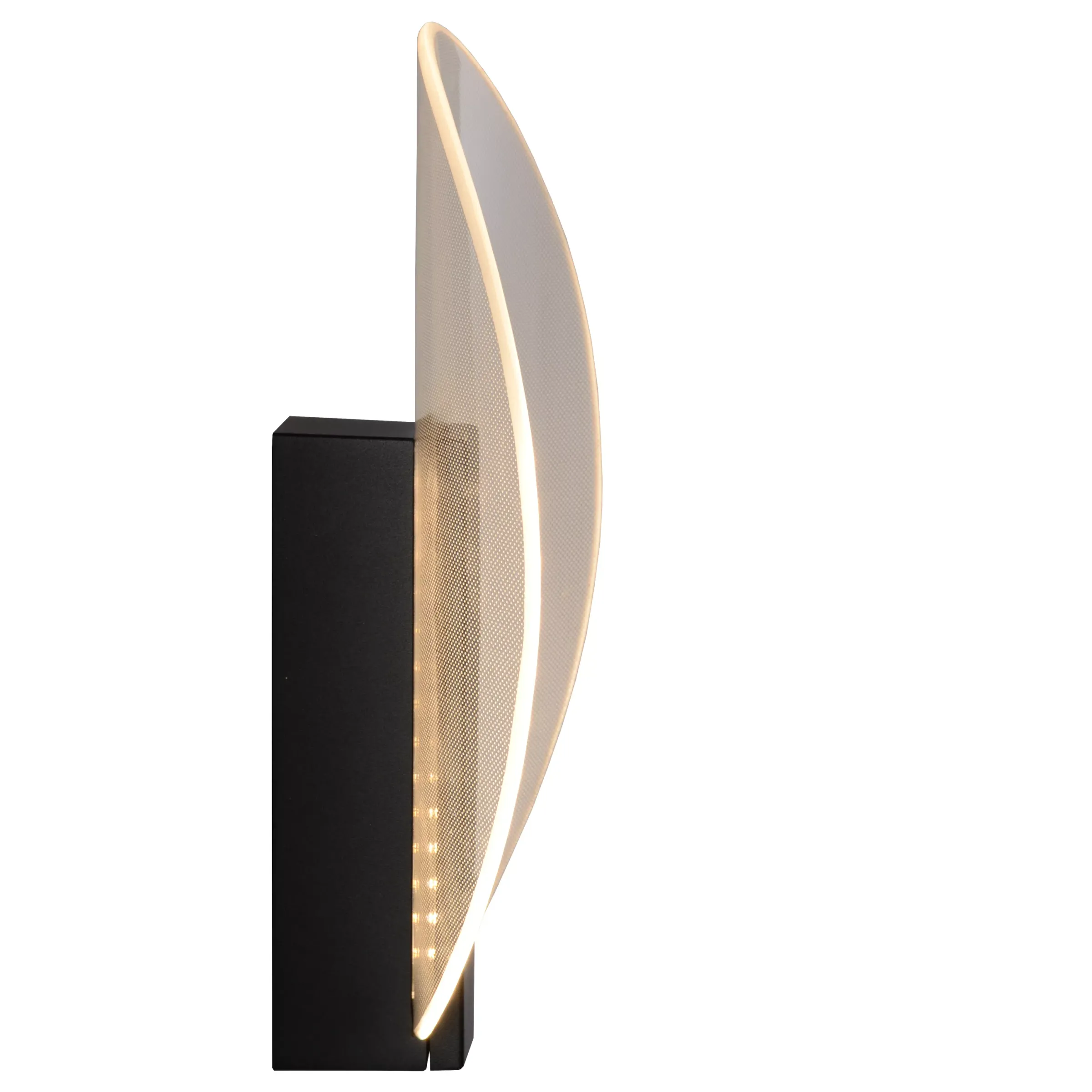 LAREDO - Wandlamp Binnen/Buiten - LED - 1x9W 2700K - IP54 - Zwart*Lucide Store