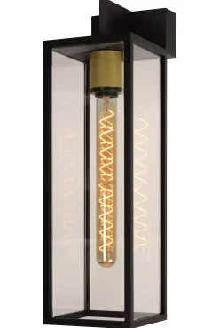LAURENS - Wandlamp Binnen/Buiten - 1xE27 - IP54 - Zwart*Lucide Best