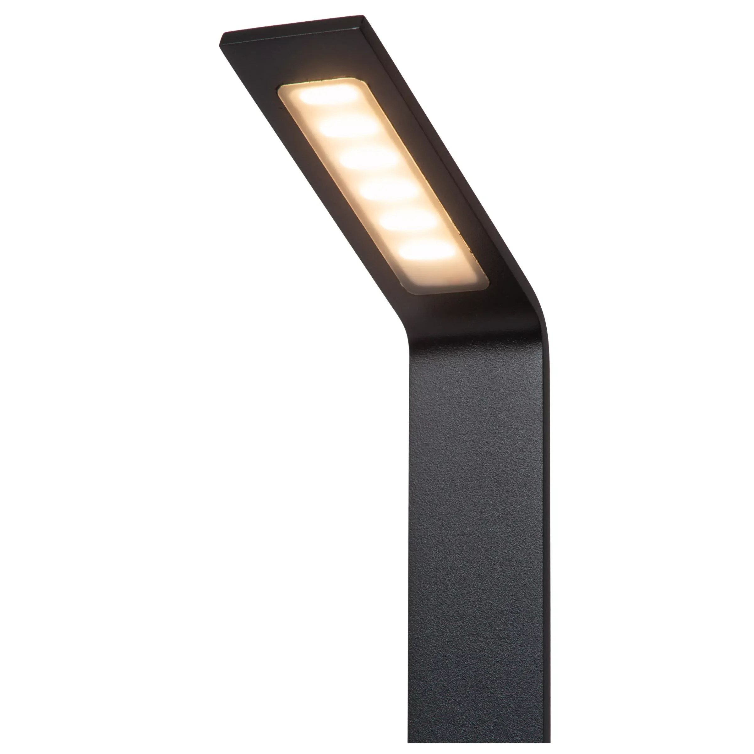LAWFORD - Sokkellamp - LED - 1x6W 3000K - IP54 - Zwart*Lucide Shop