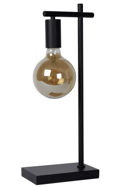 LEANNE - Tafellamp - 1xE27 - Zwart*Lucide Clearance