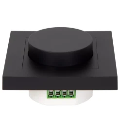 LED dimmer Fase aansnijding RL 5-150W /Fase afsnijding RC 5-300W Zwart*Lucide Cheap