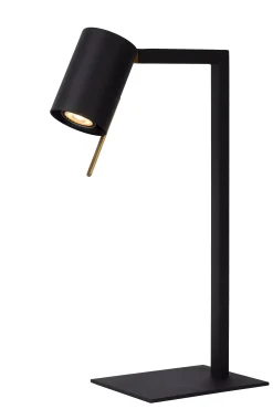 LESLEY - Bureaulamp - 1xGU10 - Zwart*Lucide Hot