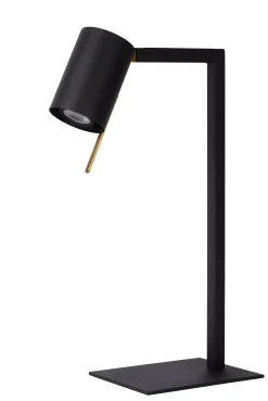 LESLEY - Bureaulamp - 1xGU10 - Zwart*Lucide Hot