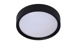 LEX - Plafonnière - Ø 25 cm - 1xE27 - Zwart*Lucide Outlet