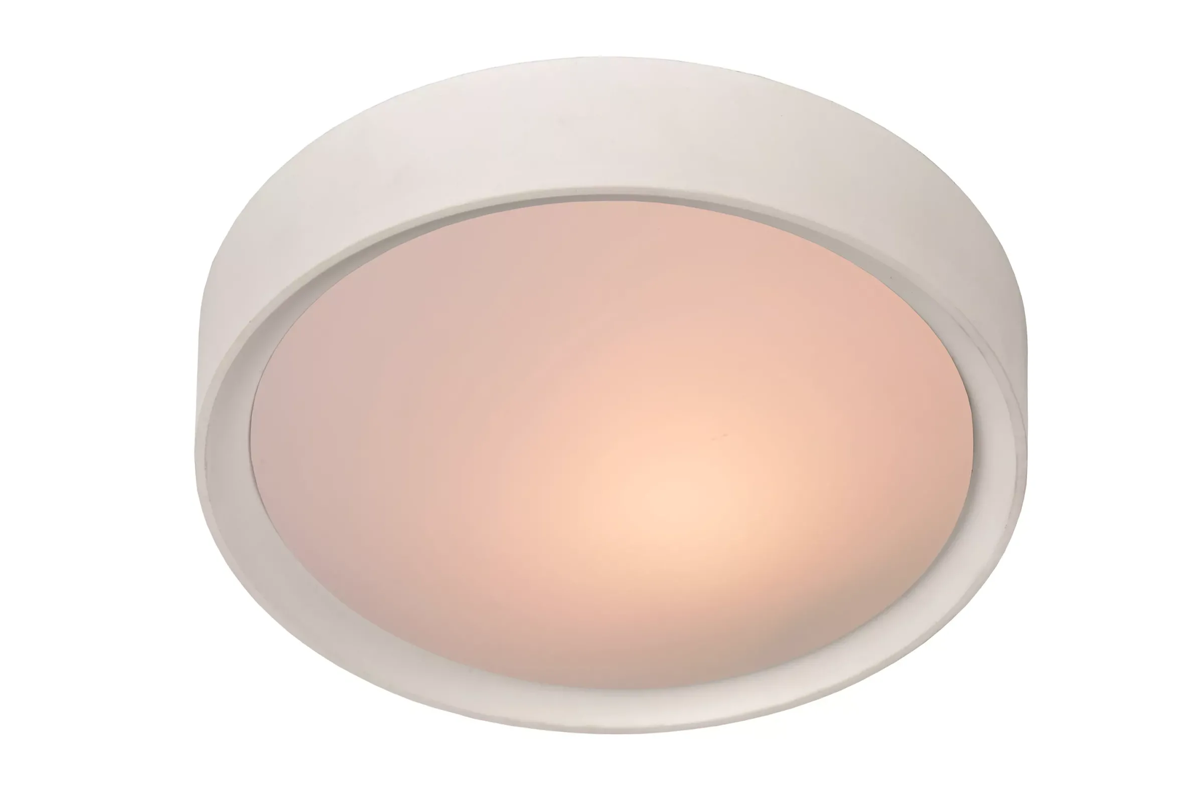 LEX - Plafonnière - Ø 33 cm - 2xE27 - Wit*Lucide New