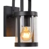 LINDELO - Wandlamp Binnen/Buiten - 1xE27 - IP23 - Zwart*Lucide Flash Sale