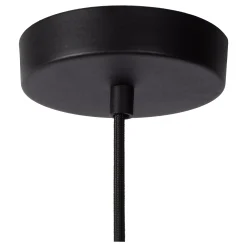 LIONEL - Hanglamp - Ø 6,5 cm - 1xE27 - Zwart*Lucide Store