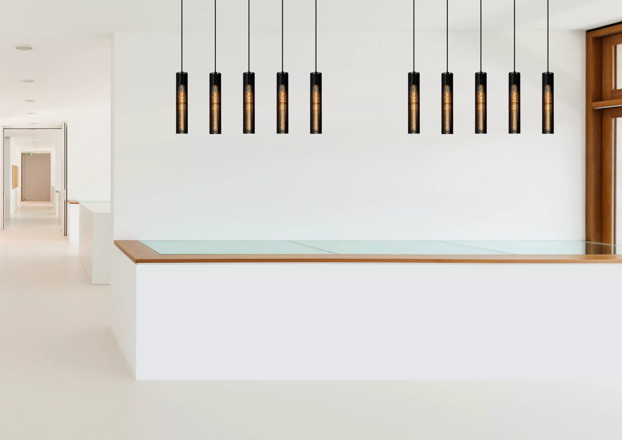 LIONEL - Hanglamp - 5xE27 - Zwart*Lucide Store