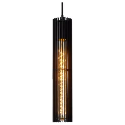 LIONEL - Hanglamp - 5xE27 - Zwart*Lucide Store