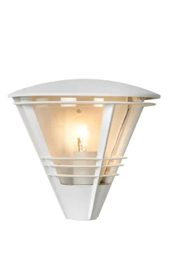 LIVIA - Wandlamp Binnen/Buiten - 1xE27 - IP44 - Wit*Lucide Cheap