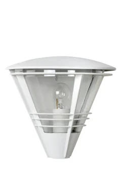 LIVIA - Wandlamp Binnen/Buiten - 1xE27 - IP44 - Wit*Lucide Cheap
