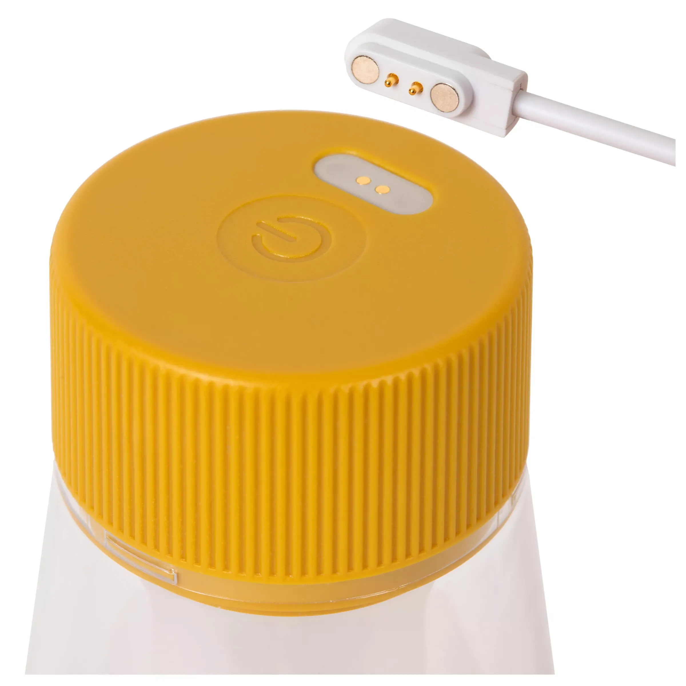 LORALI - Oplaadbare Tafellamp Binnen/Buiten - Accu/Batterij - Ø 7,7 cm - LED Dimb. - IP44 - Okergeel*Lucide Cheap