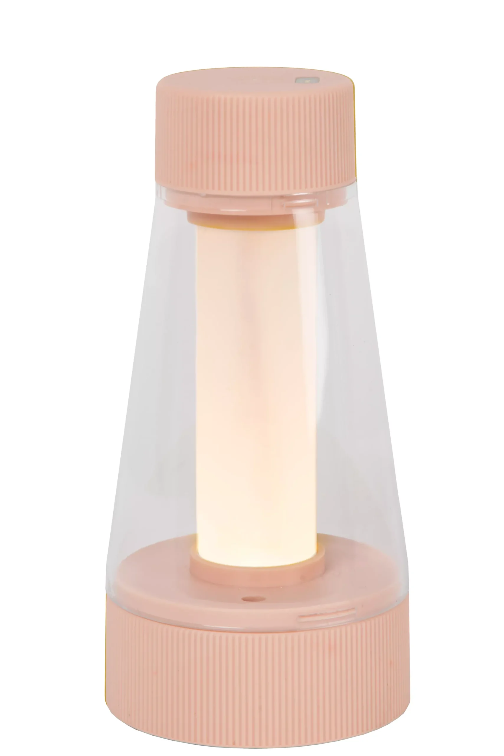 LORALI - Oplaadbare Tafellamp Binnen/Buiten - Accu/Batterij - Ø 7,7 cm - LED Dimb. - IP44 - Roze*Lucide Cheap