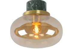 LORENA - Plafonnière Badkamer - Ø 23 cm - 1xE27 - IP44 - Amber*Lucide Hot