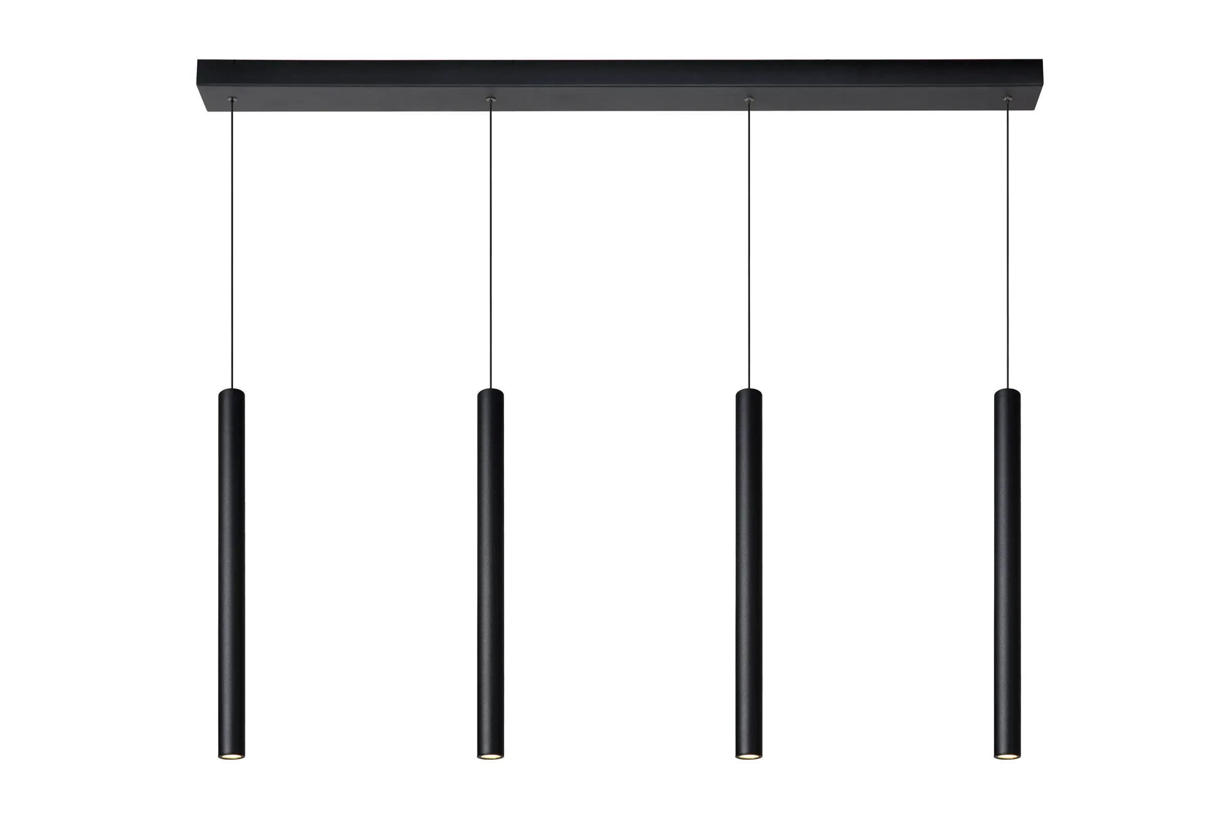 LORENZ - Hanglamp - LED Dimb. - 4x4W 3000K - Zwart*Lucide Hot