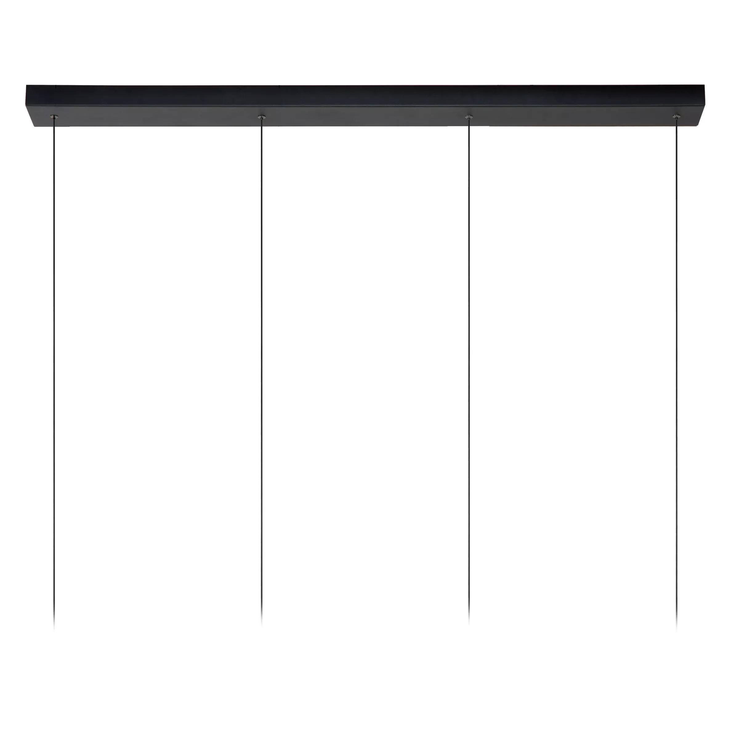 LORENZ - Hanglamp - LED Dimb. - 4x4W 3000K - Zwart*Lucide Hot