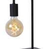 LORIN - Tafellamp - 1xE27 - Zwart*Lucide Outlet