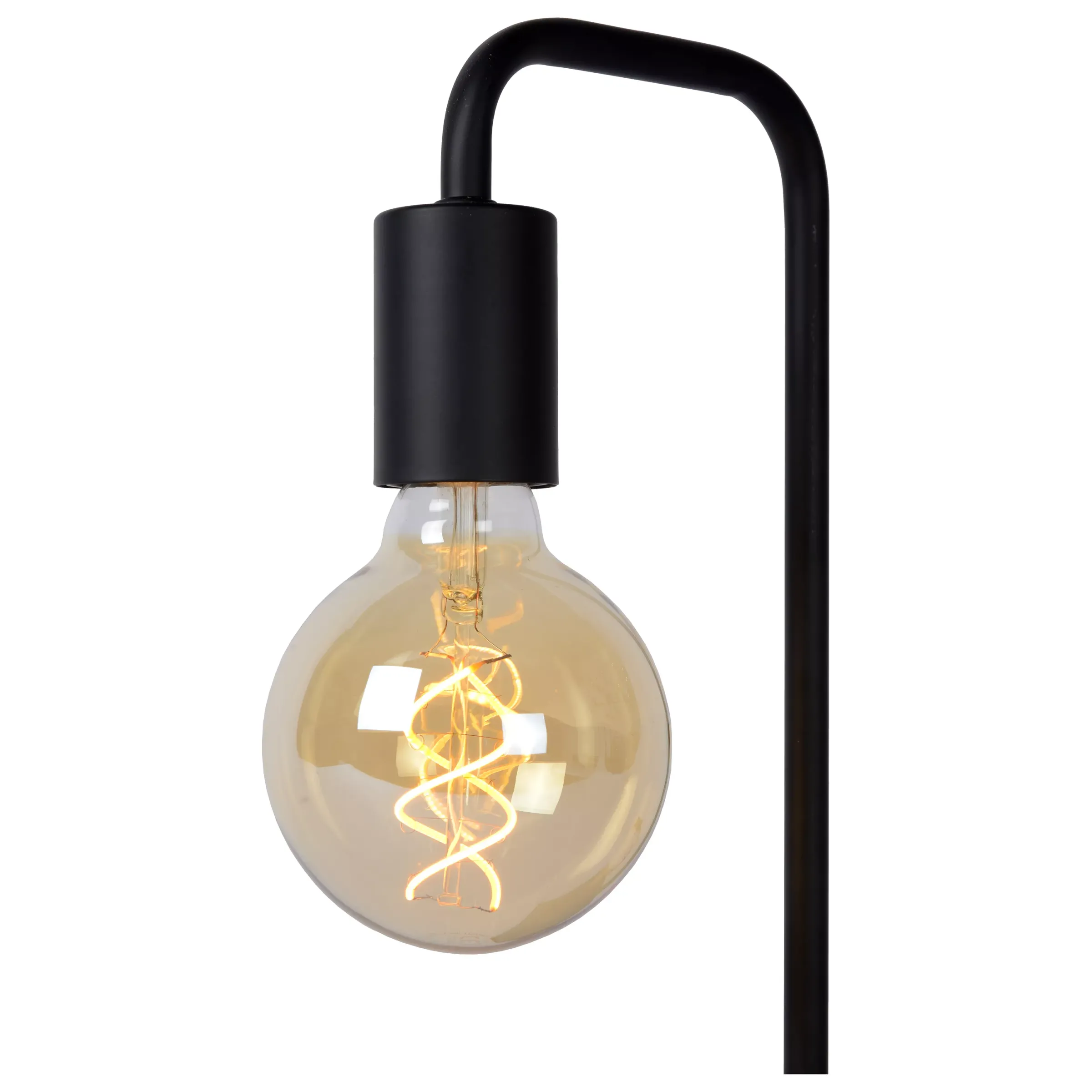 LORIN - Tafellamp - 1xE27 - Zwart*Lucide Outlet