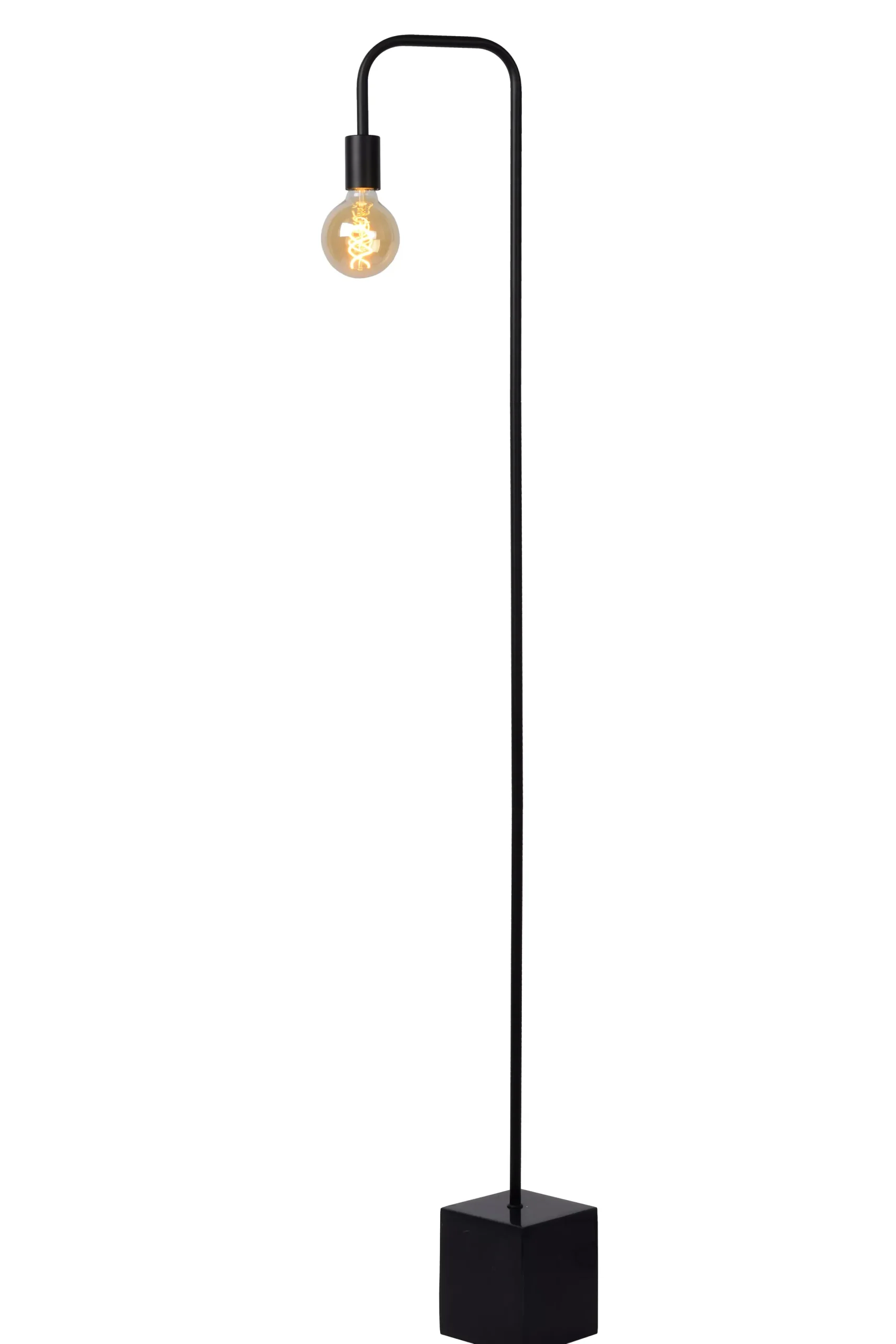 LORIN - Vloerlamp - 1xE27 - Zwart*Lucide Clearance