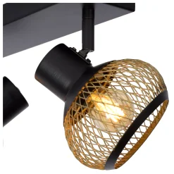 LUCAS - Plafondspot - 2xE14 - Mat Goud / Messing*Lucide New