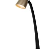 LUDO - Bureaulamp - LED - 1x4,5W 3000K - Mat Goud / Messing*Lucide Sale