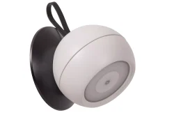 LUNEX - Oplaadbare Wandlamp Binnen/Buiten - Accu/Batterij - LED Dimb. - 1x2W 3000K - IP54 - Magnetisch - Wit*Lucide Store