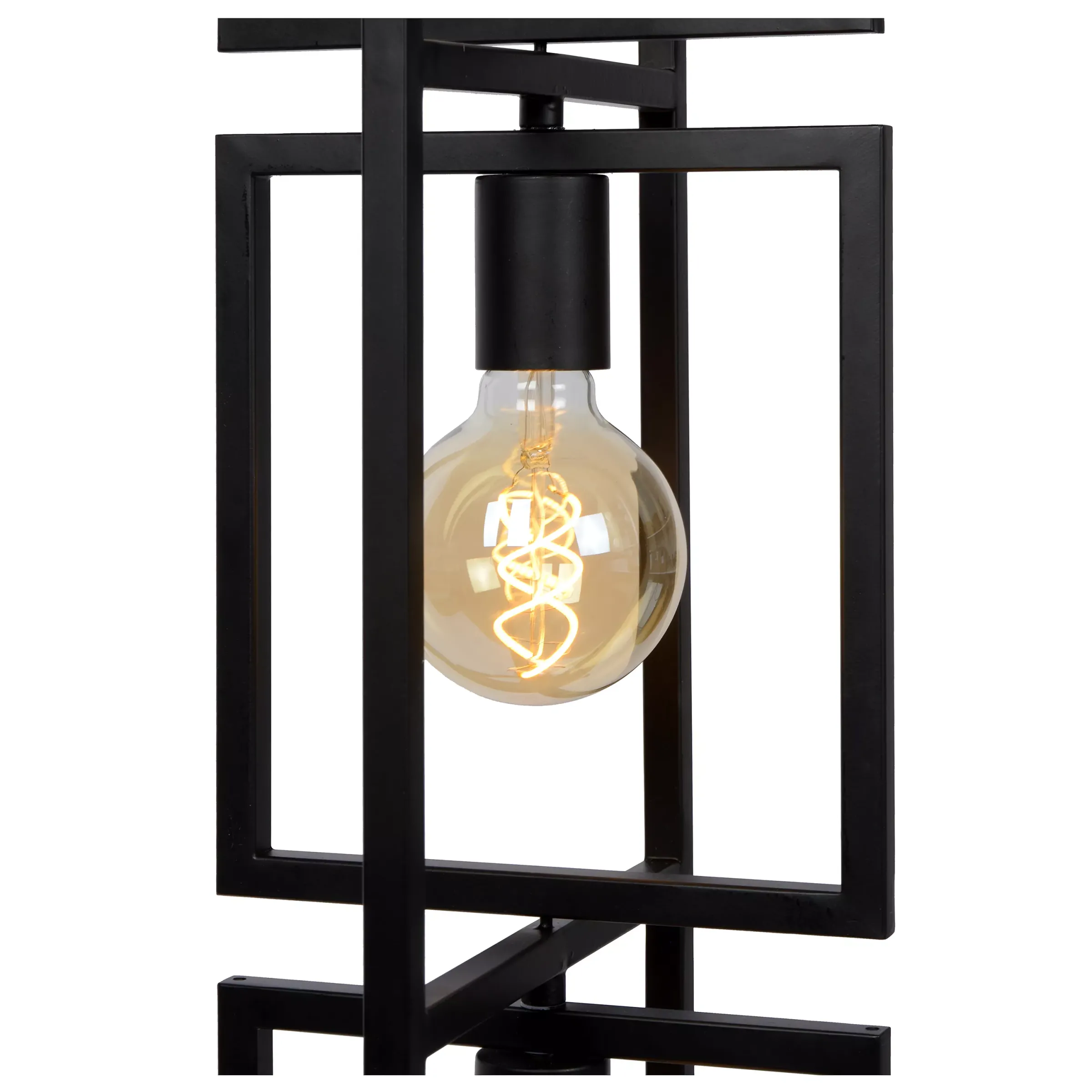 LUUK - Vloerlamp - 3xE27 - Zwart*Lucide Online