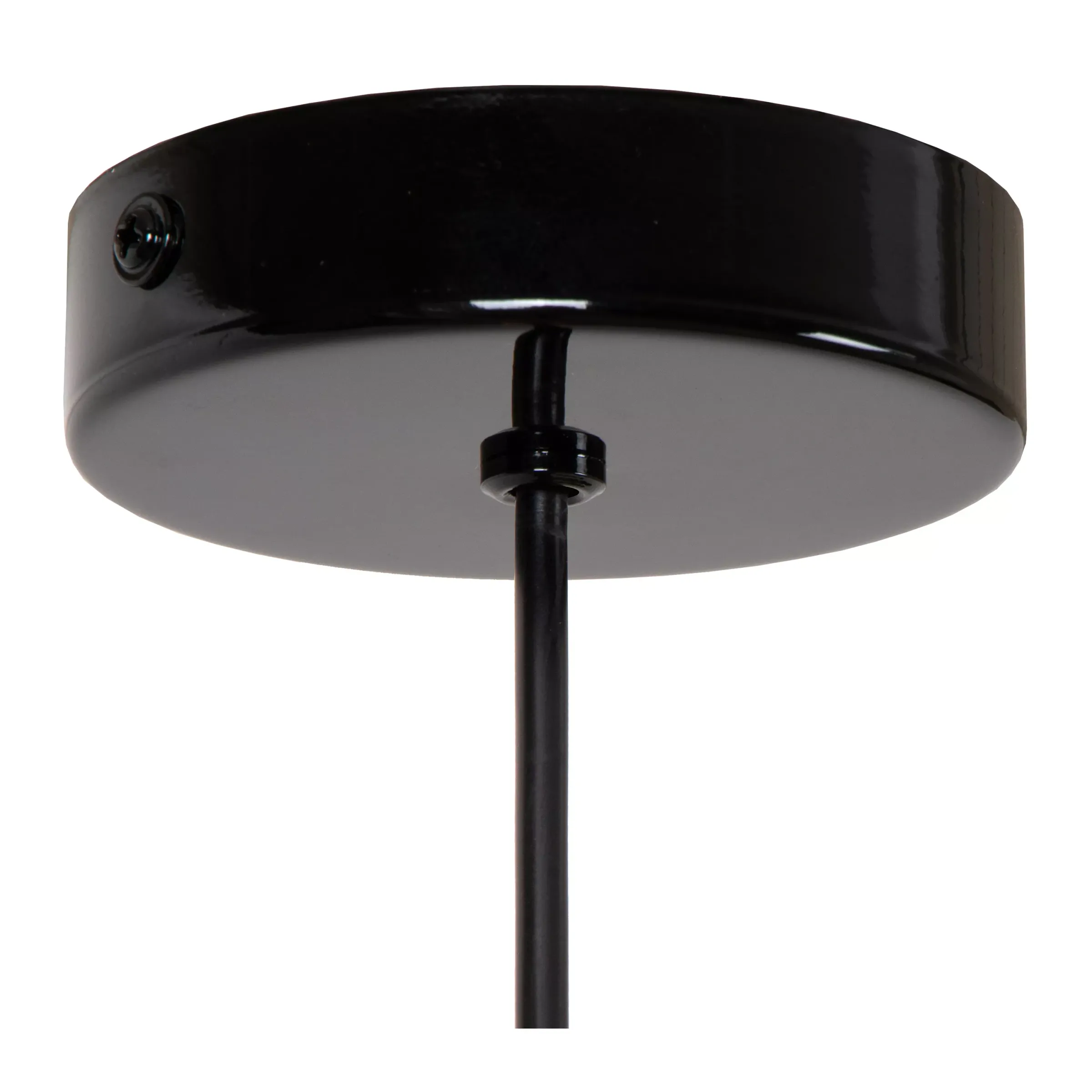 MACARONS - Hanglamp - Ø 24,5 cm - 1xE27 - Zwart*Lucide Hot