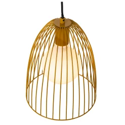 MACARONS - Hanglamp - Ø 24,5 cm - 1xE27 - Okergeel*Lucide Flash Sale
