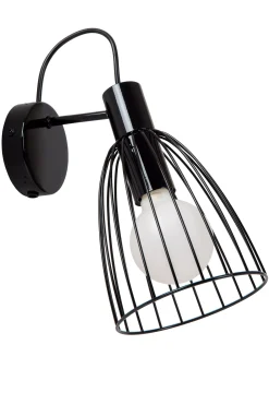 MACARONS - Wandlamp - 1xE27 - Zwart*Lucide Fashion