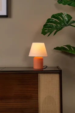 MACIA - Tafellamp - 1xE14 - Terracotta*Lucide Sale