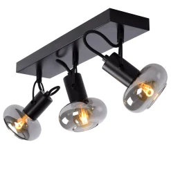 MADEE - Plafondspot - 3xE14 - Zwart*Lucide Store