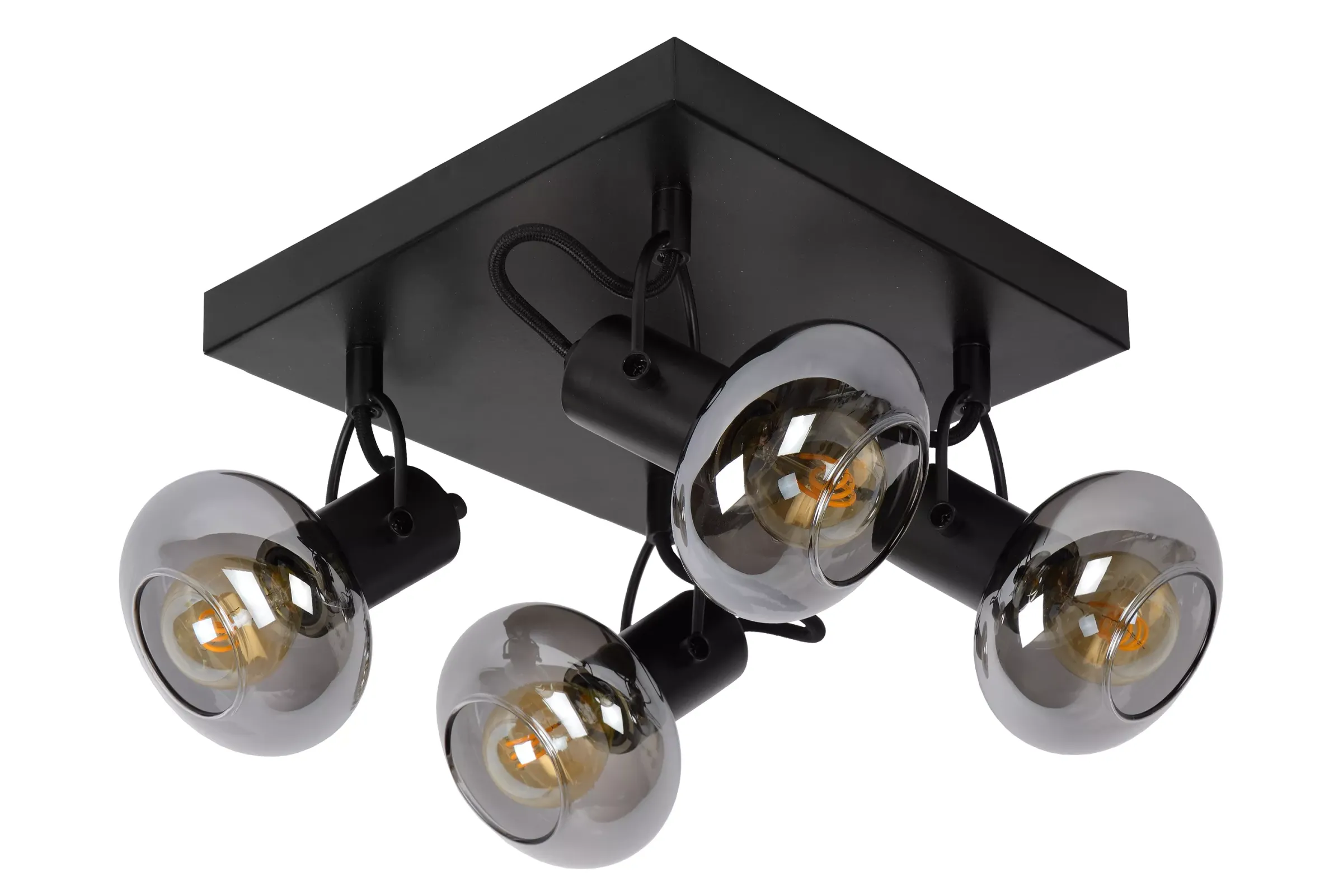 MADEE - Plafondspot - 4xE14 - Zwart*Lucide Store