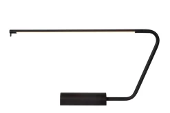 MADISON - Bureaulamp - LED Dim to warm - 1x6,5W 2600K/2800K - Zwart*Lucide Outlet