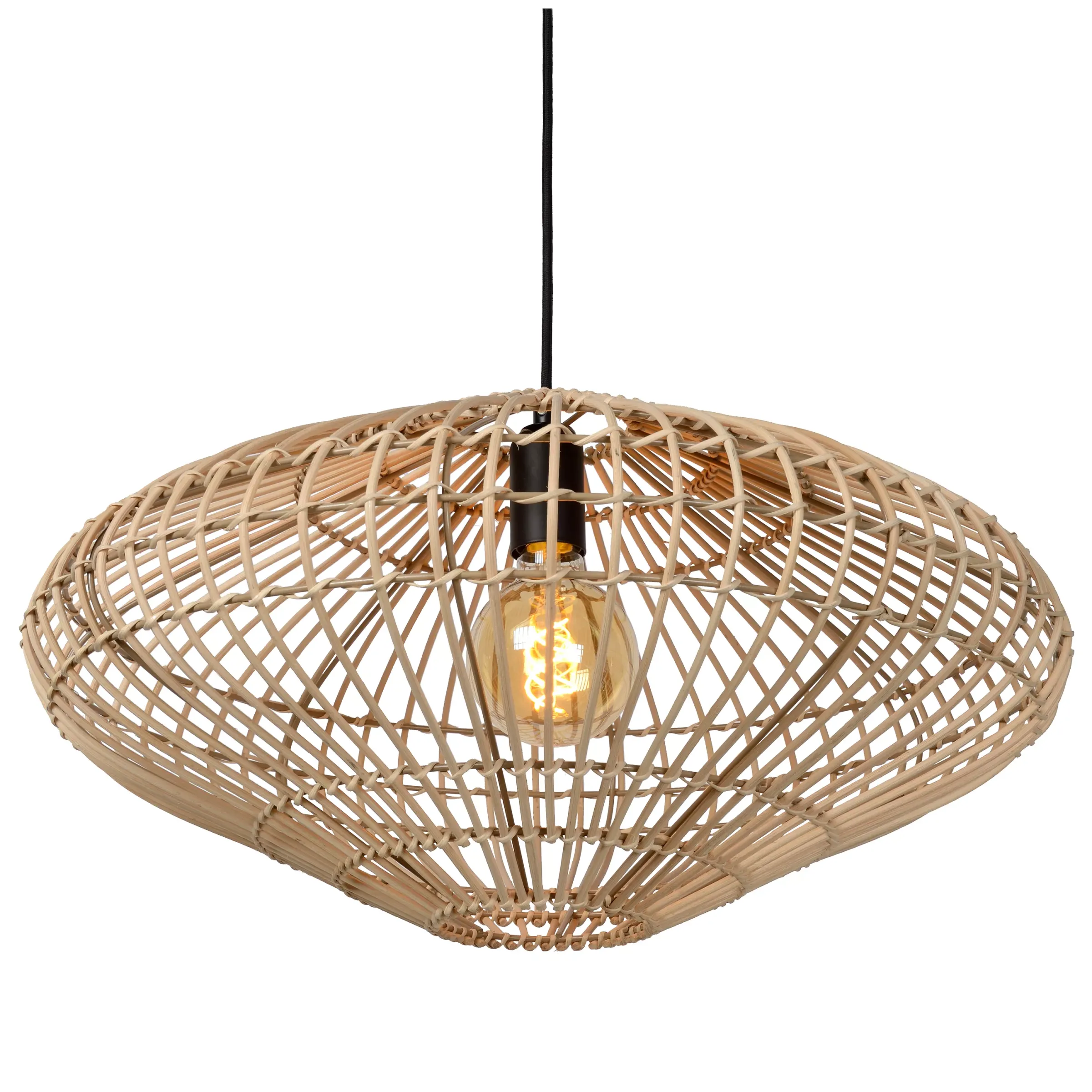 MAGALI - Hanglamp - Ø 56 cm - 1xE27 - Naturel*Lucide Outlet