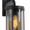 MAKKUM - Wandlamp Binnen/Buiten - 1xE27 - IP23 - Zwart*Lucide Shop