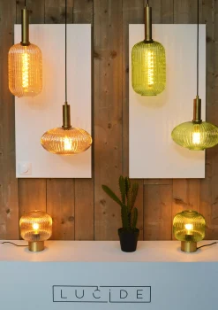 MALOTO - Hanglamp - Ø 20 cm - 1xE27 - Amber*Lucide Cheap