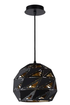 MALUNGA - Hanglamp - Ø 25 cm - 1xE27 - Zwart*Lucide Clearance