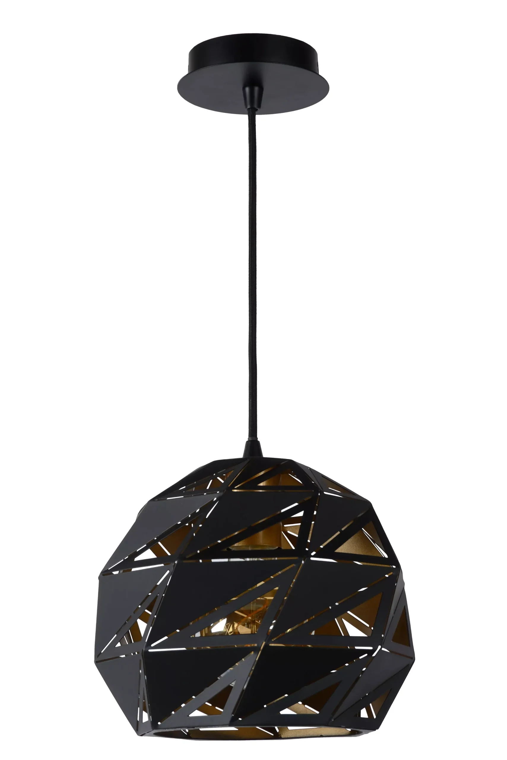 MALUNGA - Hanglamp - Ø 25 cm - 1xE27 - Zwart*Lucide Clearance