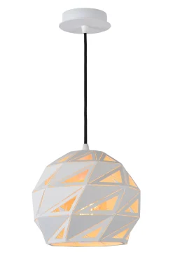 MALUNGA - Hanglamp - Ø 25 cm - 1xE27 - Wit*Lucide Cheap
