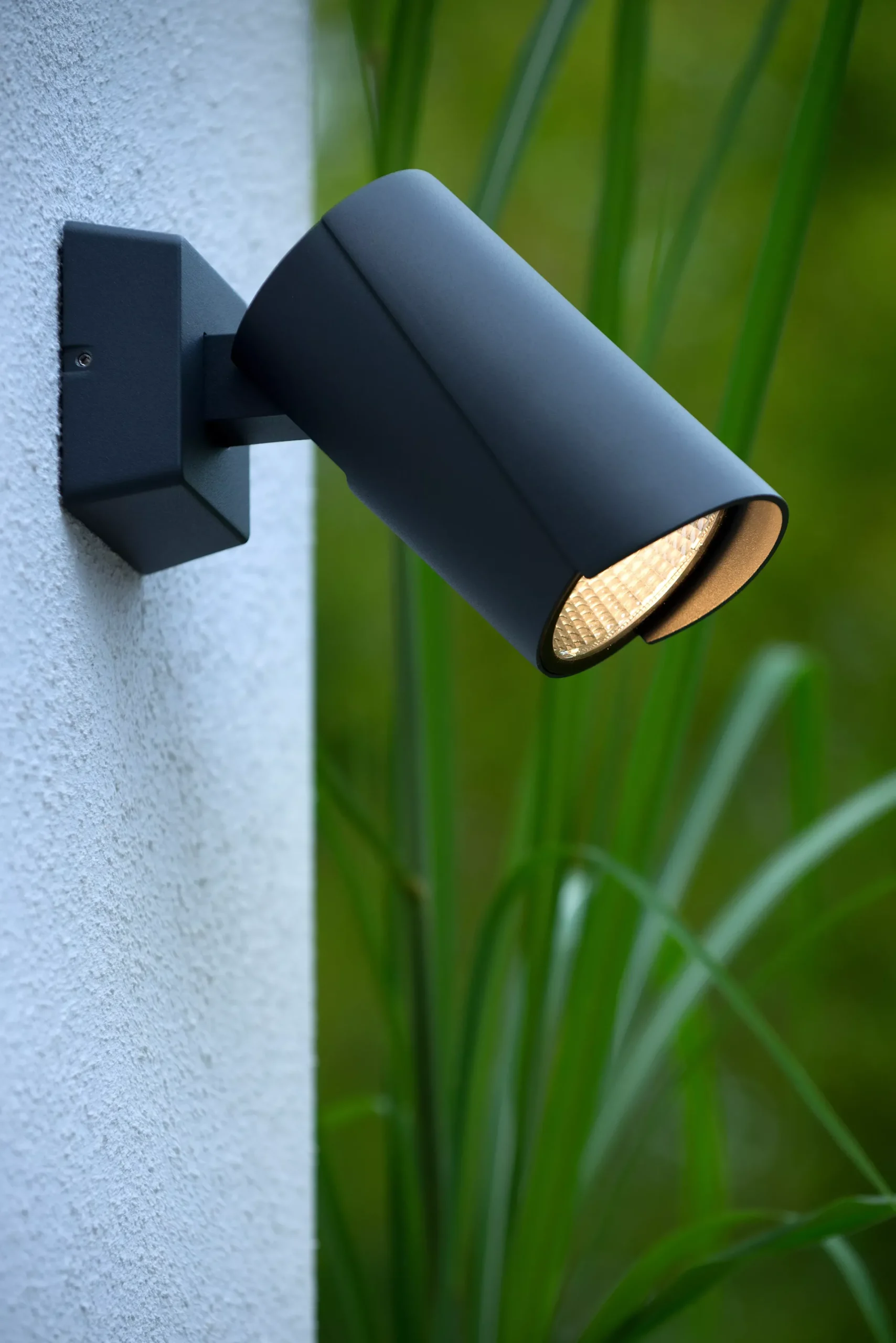 MANAL - Wandspot / Wandlamp Binnen/Buiten - LED - 1x13W 3000K - IP65 - Antraciet*Lucide Hot