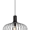 MANUELA - Hanglamp - Ø 50 cm - 1xE27 - Zwart*Lucide Clearance