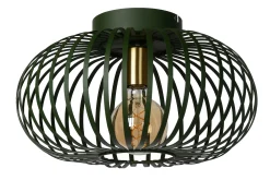 MANUELA - Plafonnière - Ø 39,5 cm - 1xE27 - Groen*Lucide Cheap