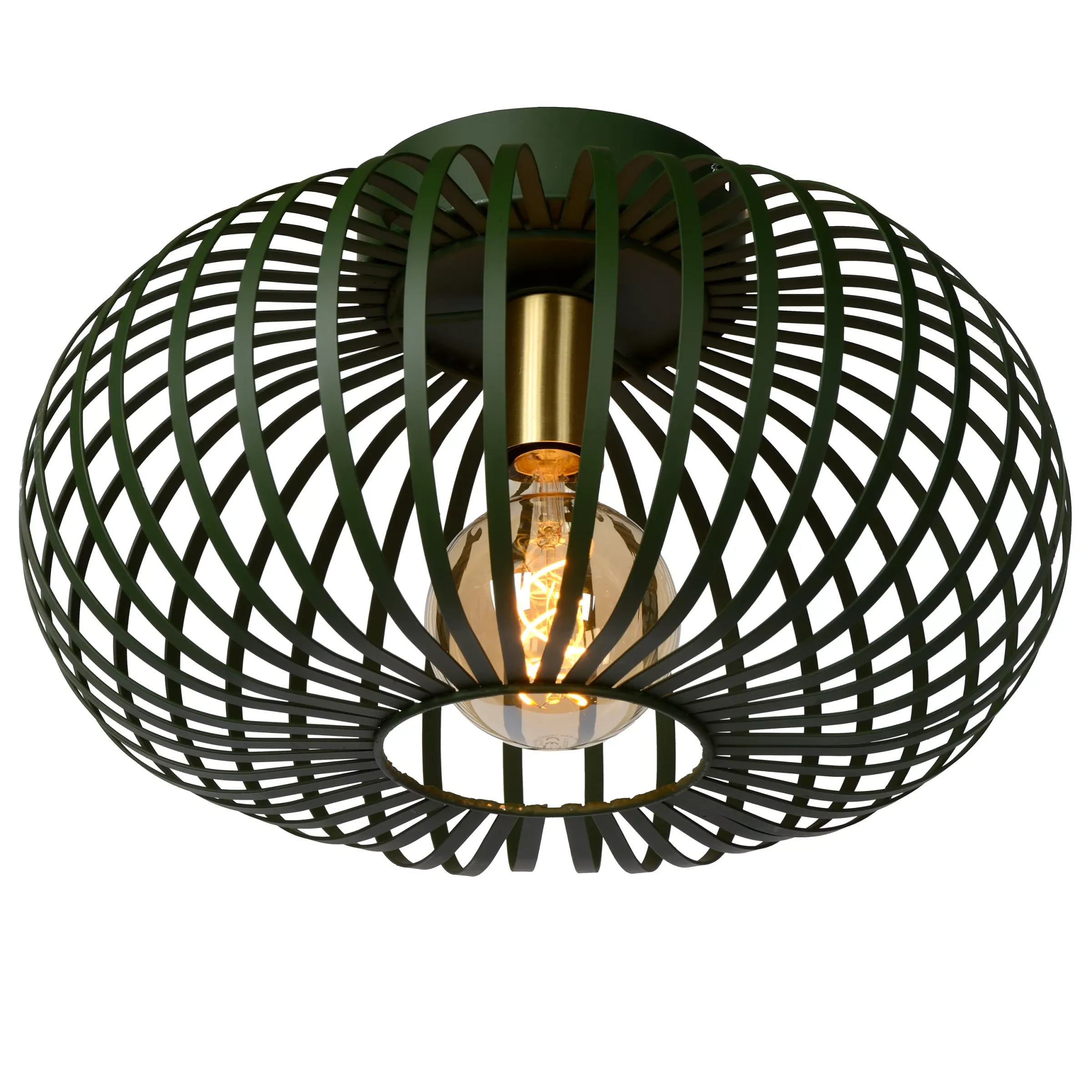 MANUELA - Plafonnière - Ø 39,5 cm - 1xE27 - Groen*Lucide Cheap