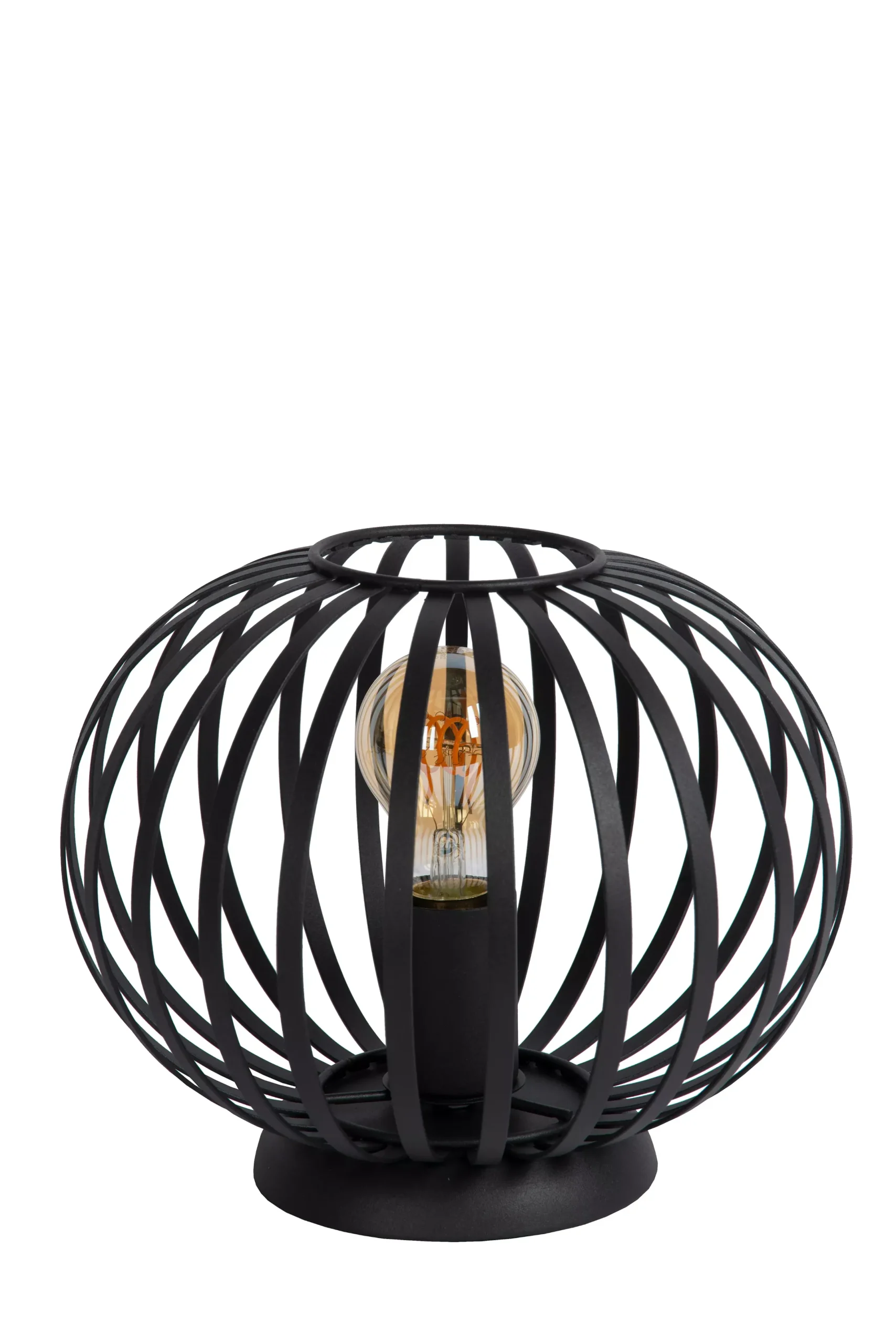 MANUELA - Tafellamp - Ø 25 cm - 1xE27 - Zwart*Lucide Hot