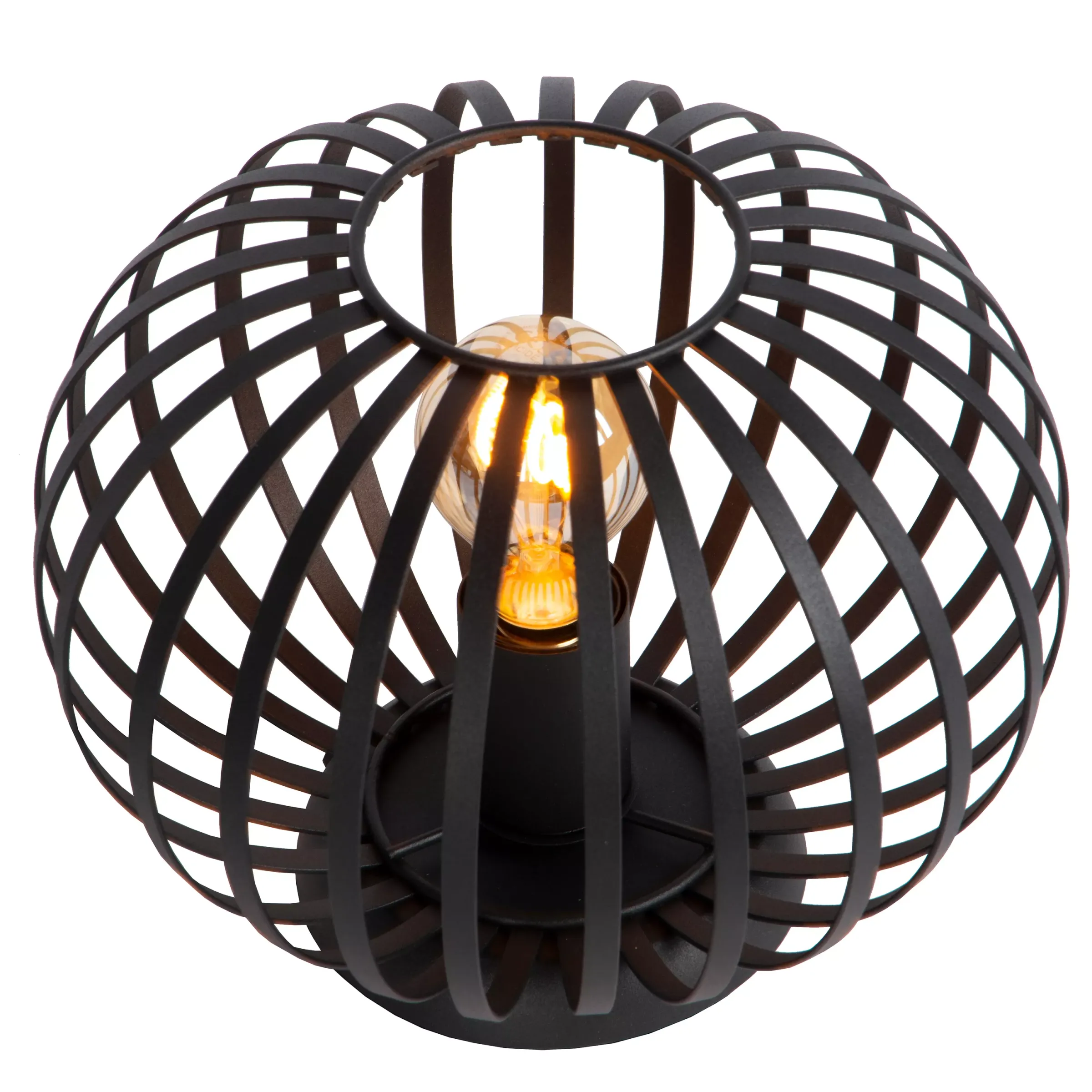 MANUELA - Tafellamp - Ø 25 cm - 1xE27 - Zwart*Lucide Hot