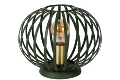 MANUELA - Tafellamp - Ø 25,5 cm - 1xE27 - Groen*Lucide Online
