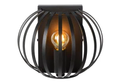 MANUELA - Wandlamp - 1xE14 - Zwart*Lucide Flash Sale