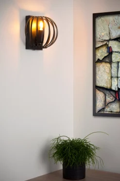 MANUELA - Wandlamp - 1xE14 - Zwart*Lucide Flash Sale