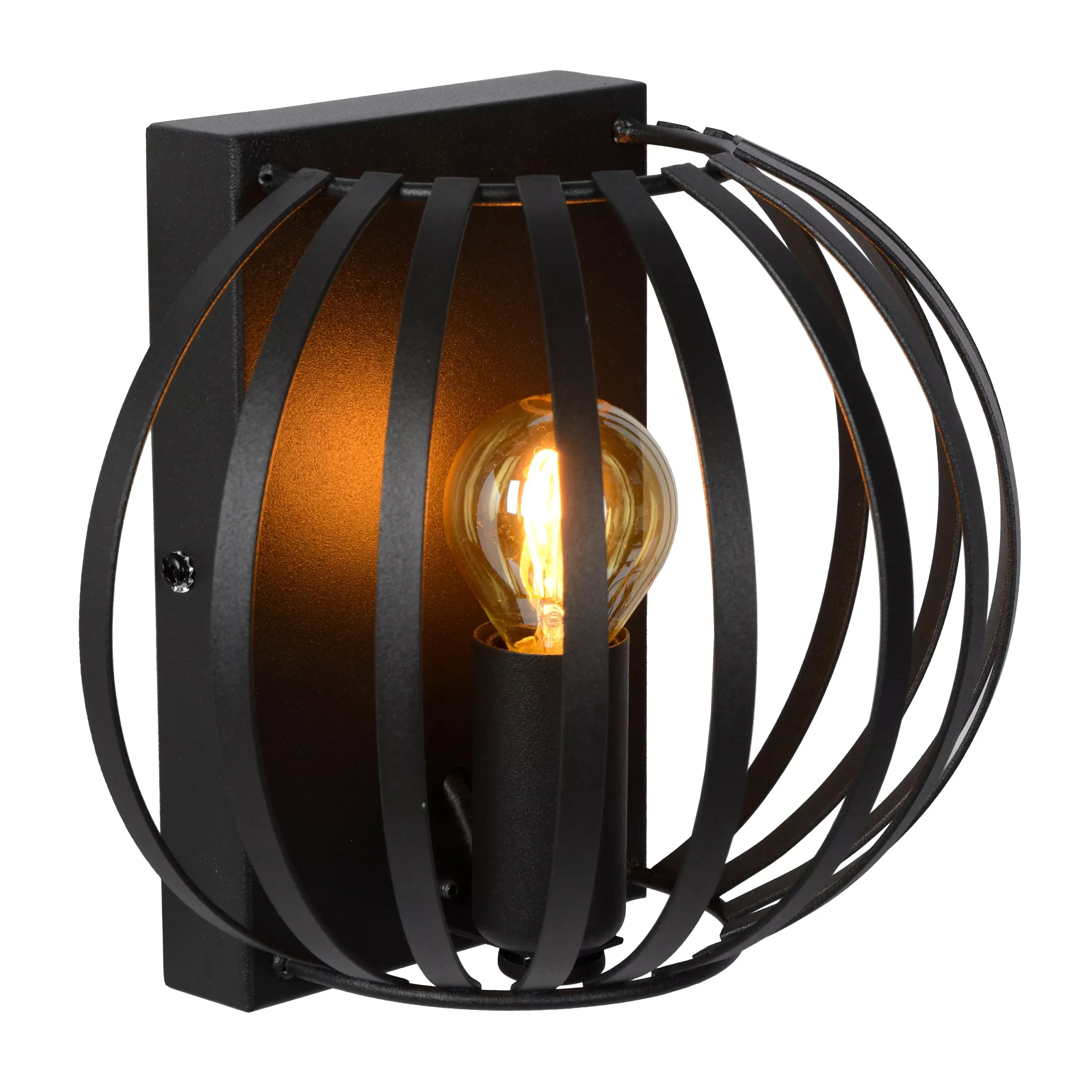 MANUELA - Wandlamp - 1xE14 - Zwart*Lucide Flash Sale